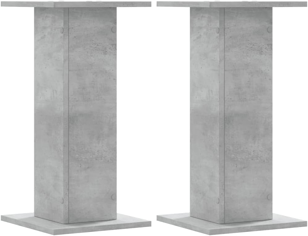 Pflanzenständer Set, Betongrau 30 x 30 x 60 cm