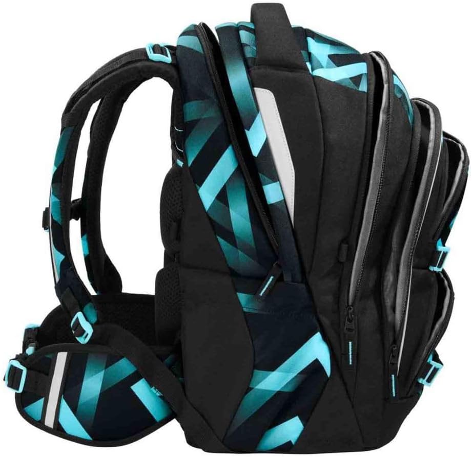 Porter Schulrucksack-Set, Laser Lights