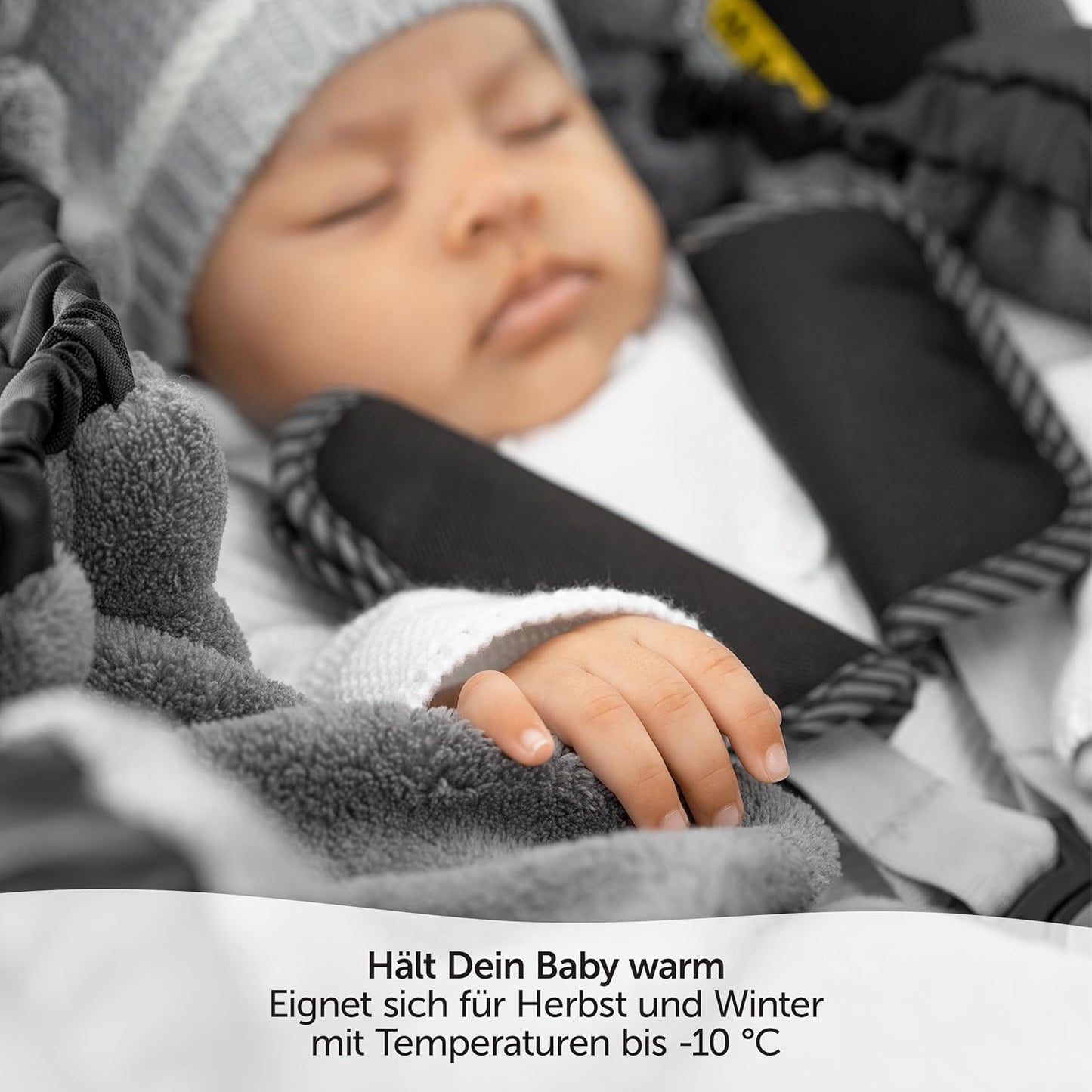 Einschlagdecke für Babyschale