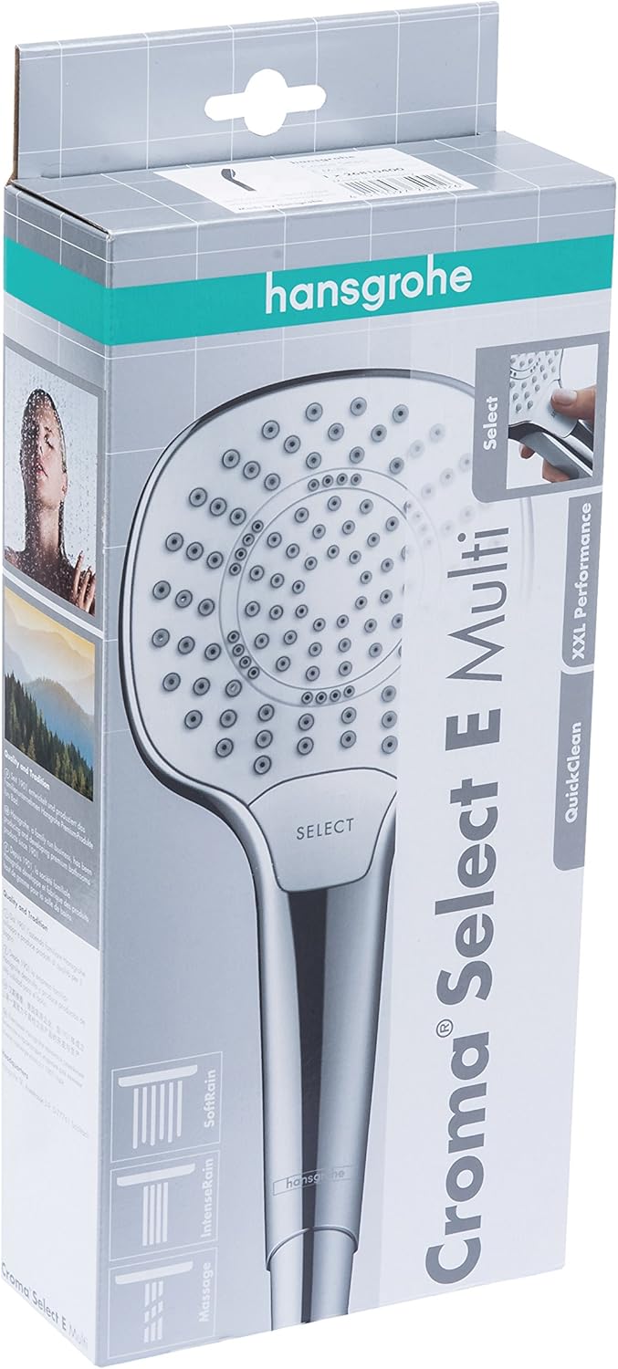 Croma Select E 110 Multi, 3 Strahlarten (Multi) Weiss/Chrom