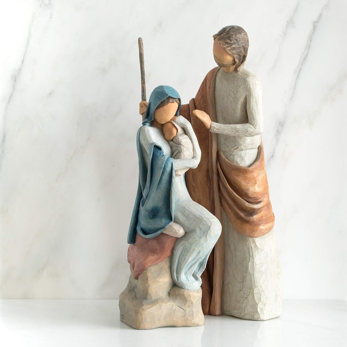 Handbemaltes Krippenfiguren-Set, Realistisch