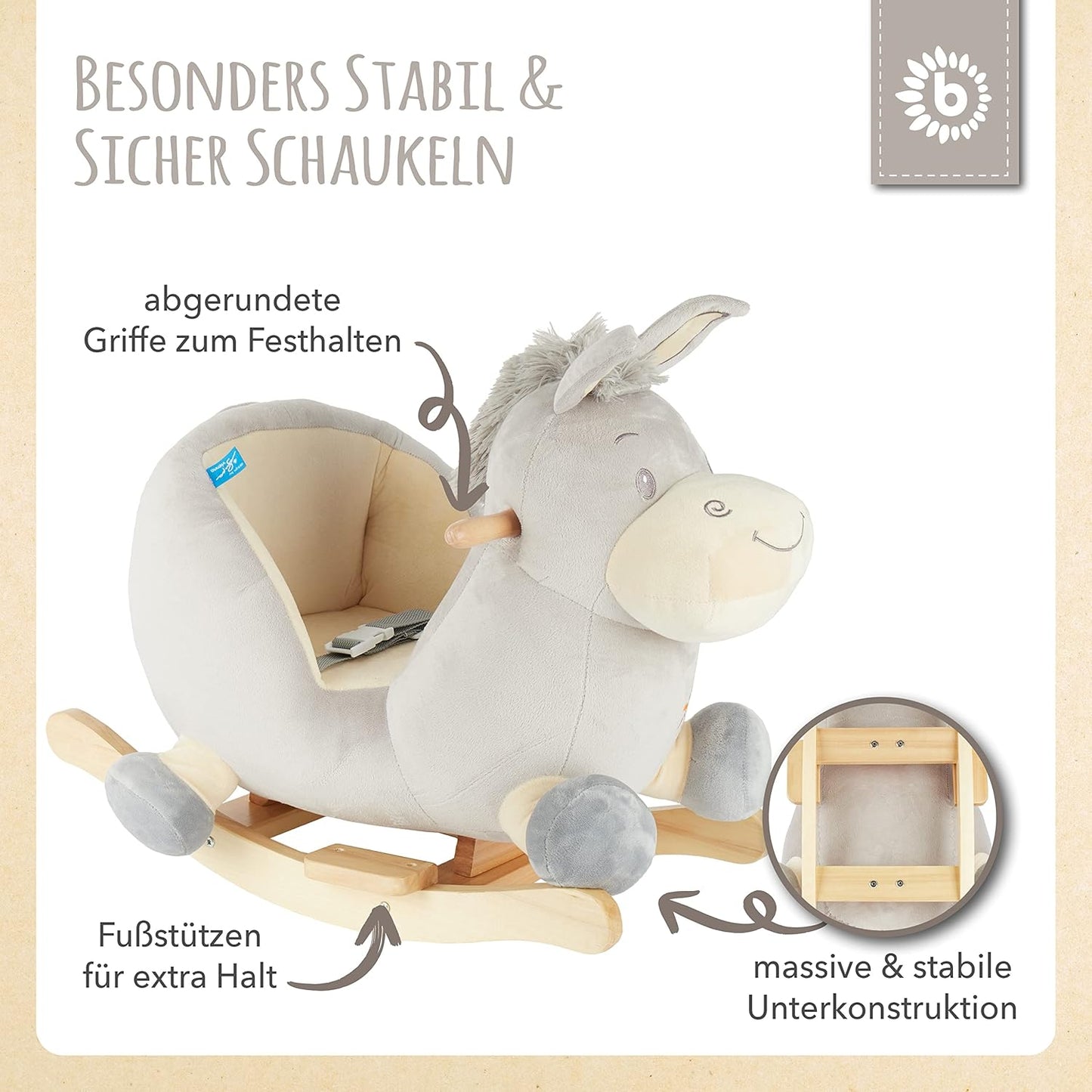 Schaukeltier Esel Fips, Esel Fips