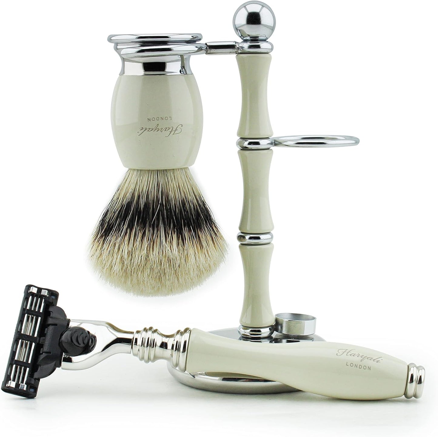 Rasier-Set, Elfenbein