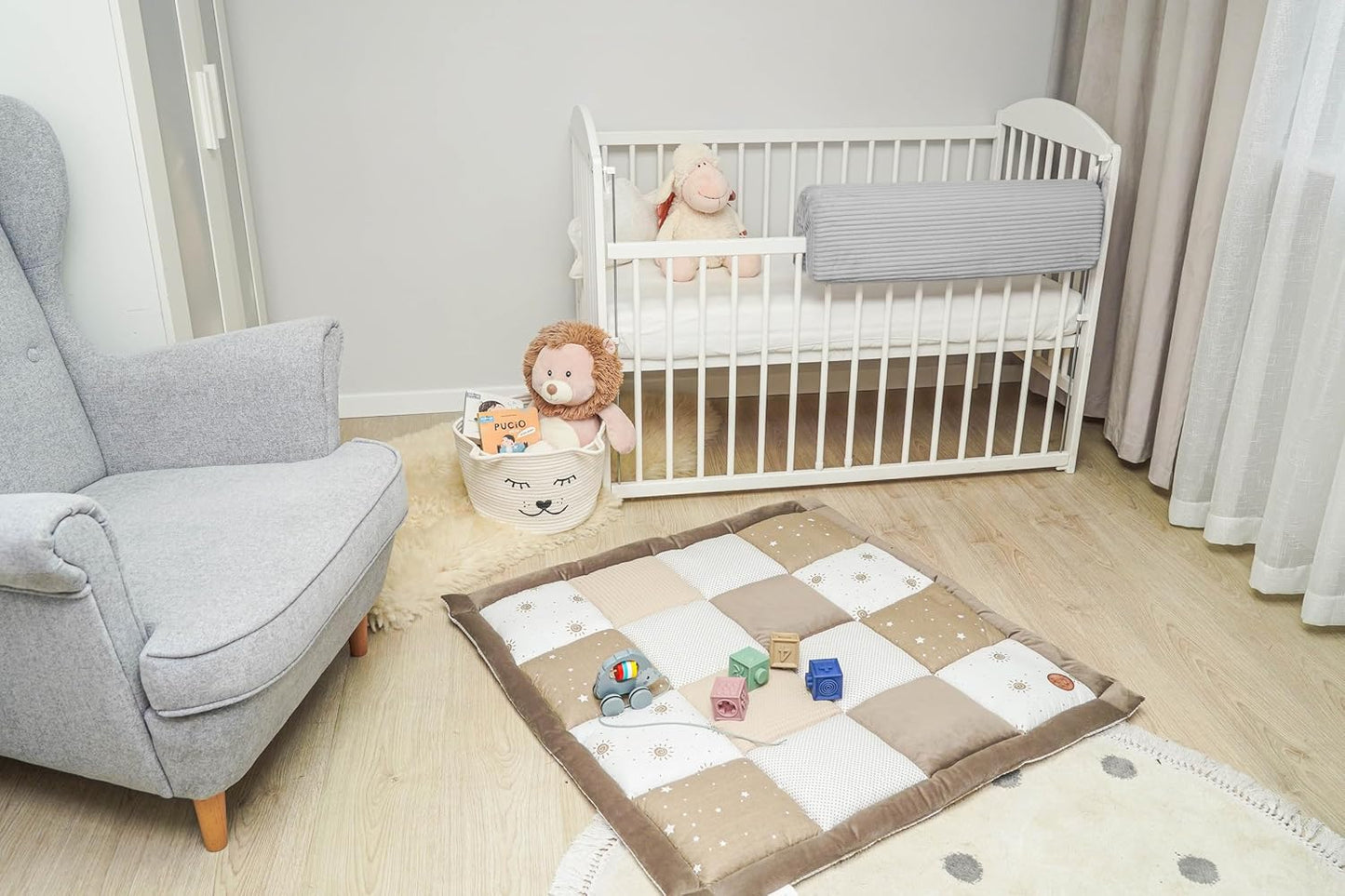 Bettkantenschutz für Kinderbetten