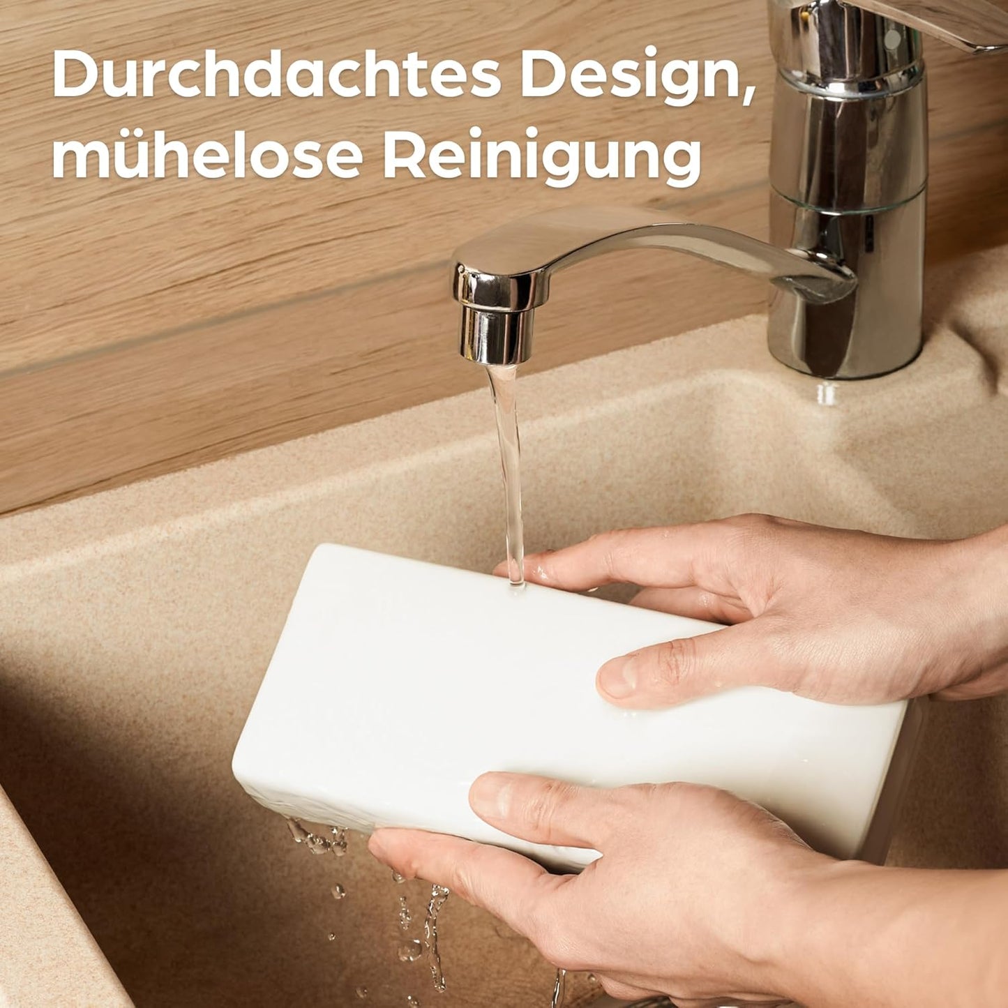 4er-Set Keramik-Luftbefeuchter für Heizkörper, 4er Set Weiss