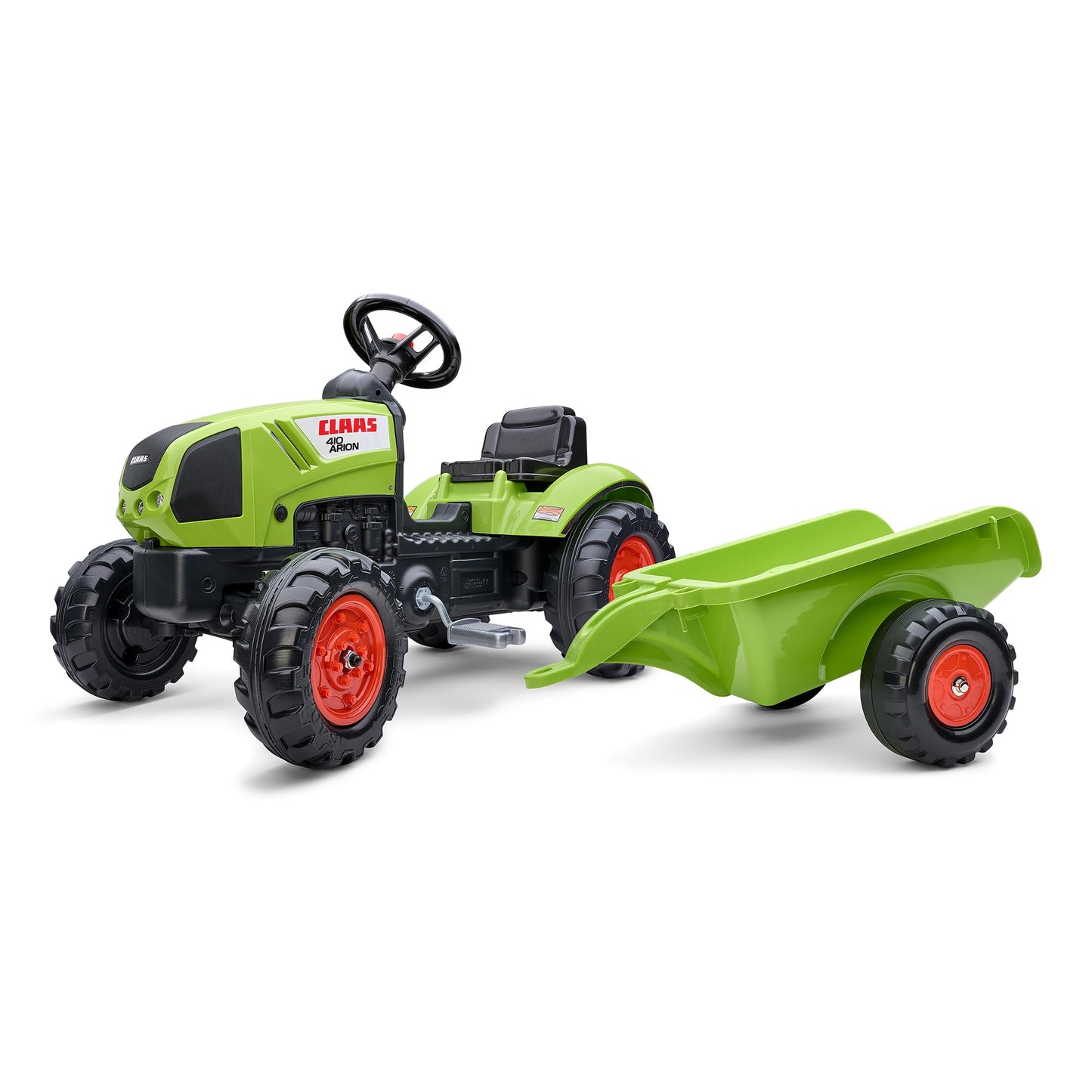 Arion 410 Kindertraktor mit Anhänger & Hupe, Claas