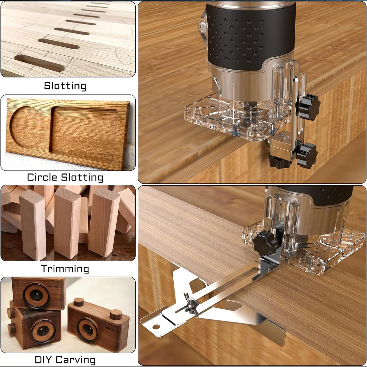 Multifunktionsfräse mit 15 Fräsern