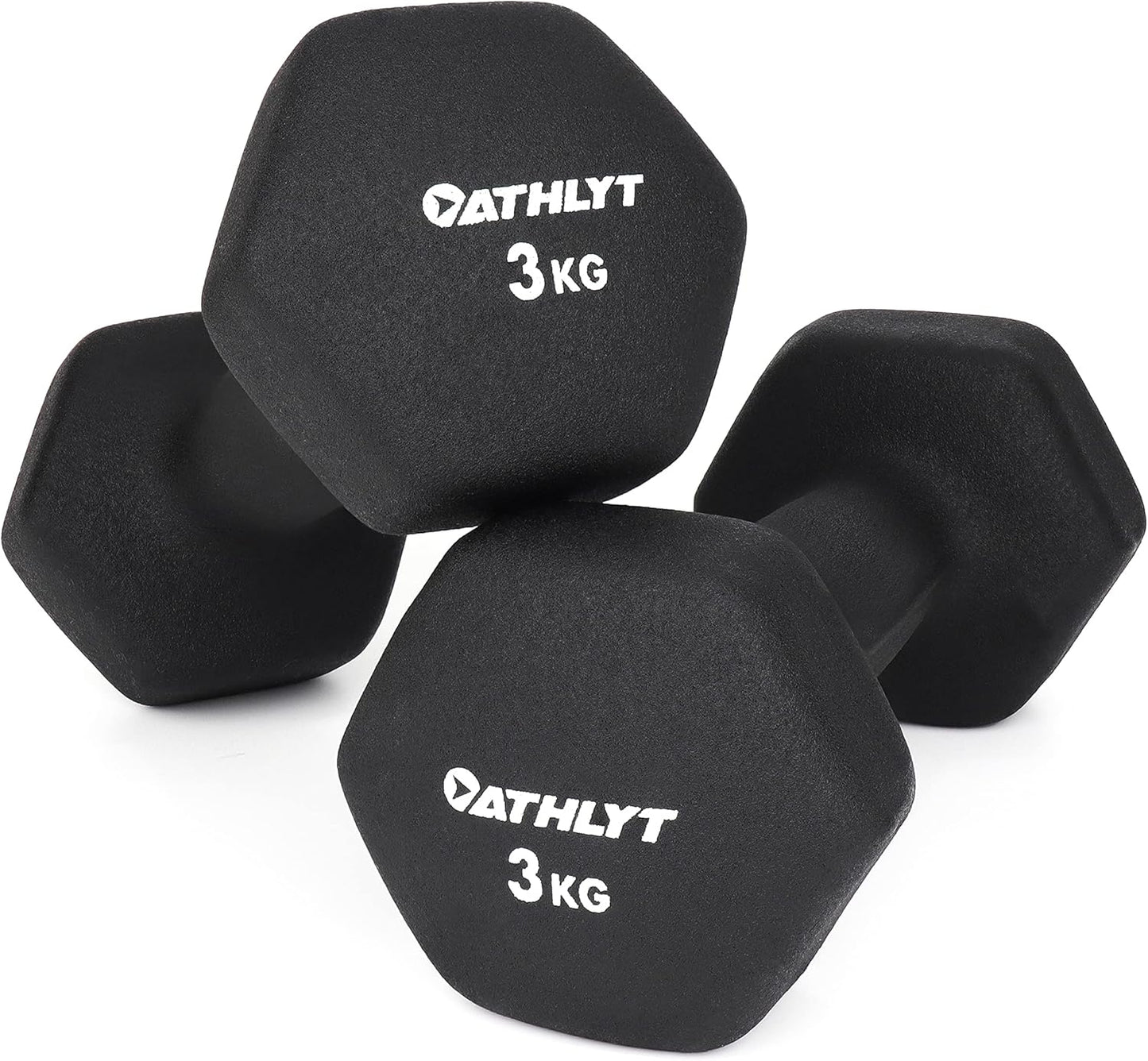 Neopren Hanteln Set, 2 x 3kg