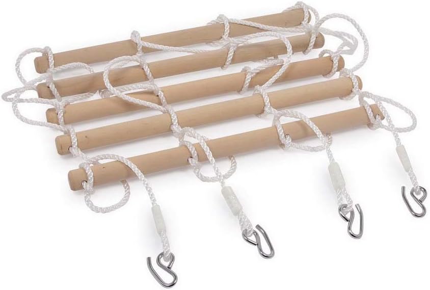 Kletterwand mit Seilen und Holzstangen (bis 120 kg)