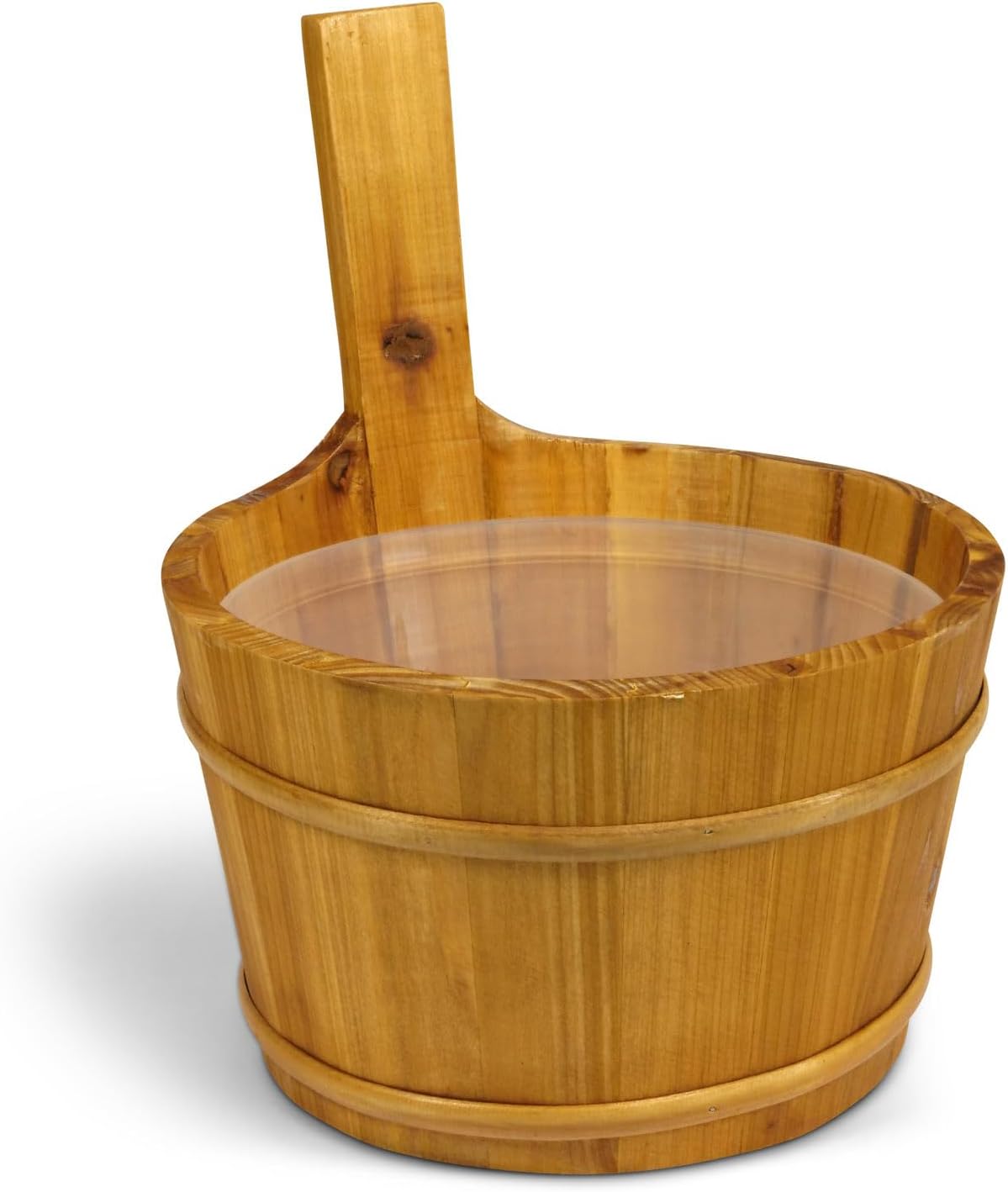 Sauna-Kübel mit Kunststoffeinsatz