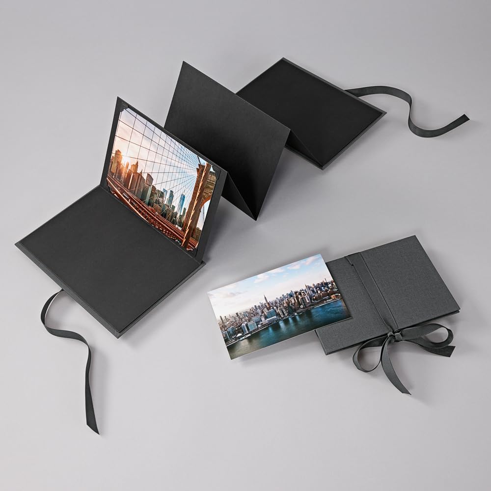 Leporello Fotobuch, Grande Gray