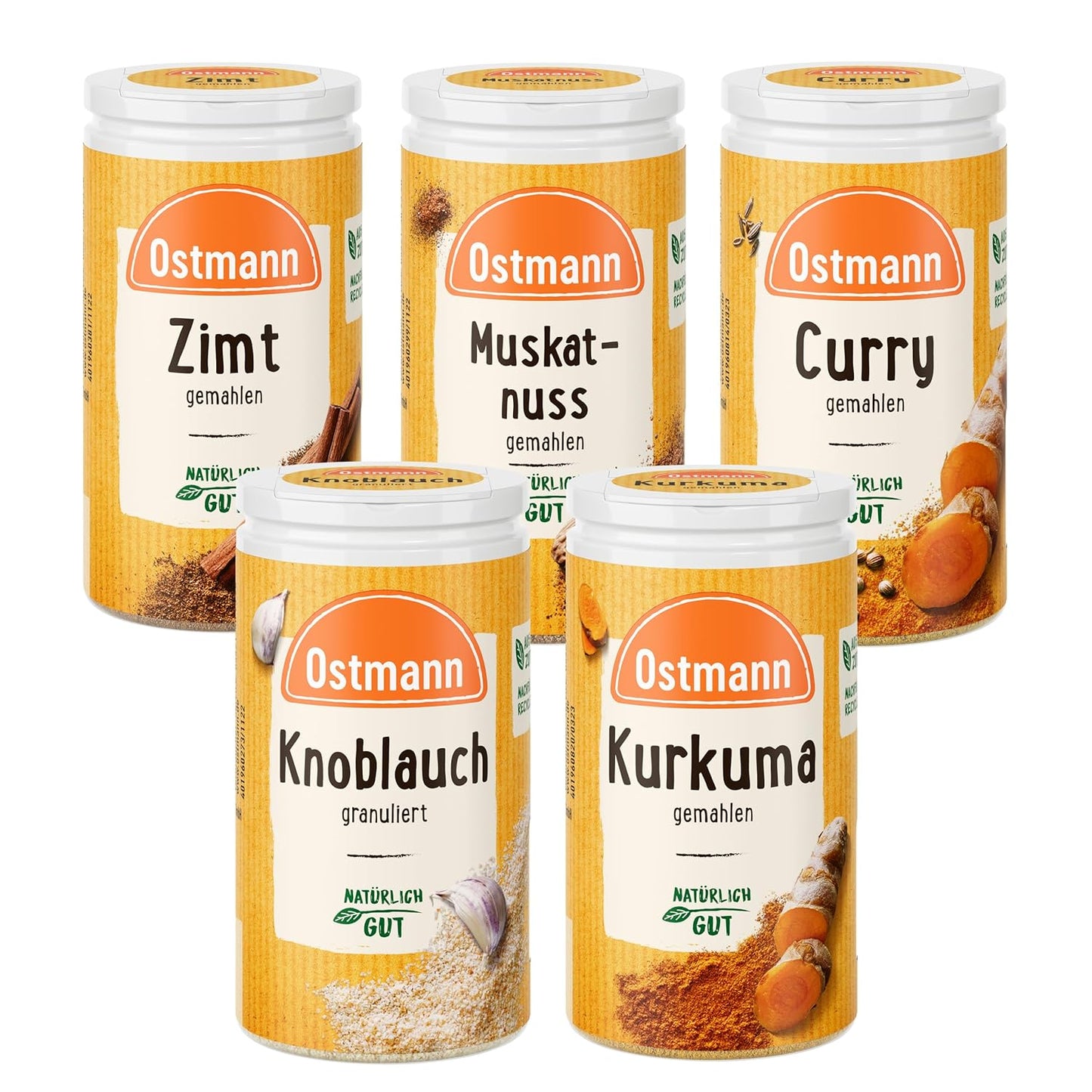 Gewürzregal mit Gewürzdose, Neues Design - Ostmann 21er Gewürzregal