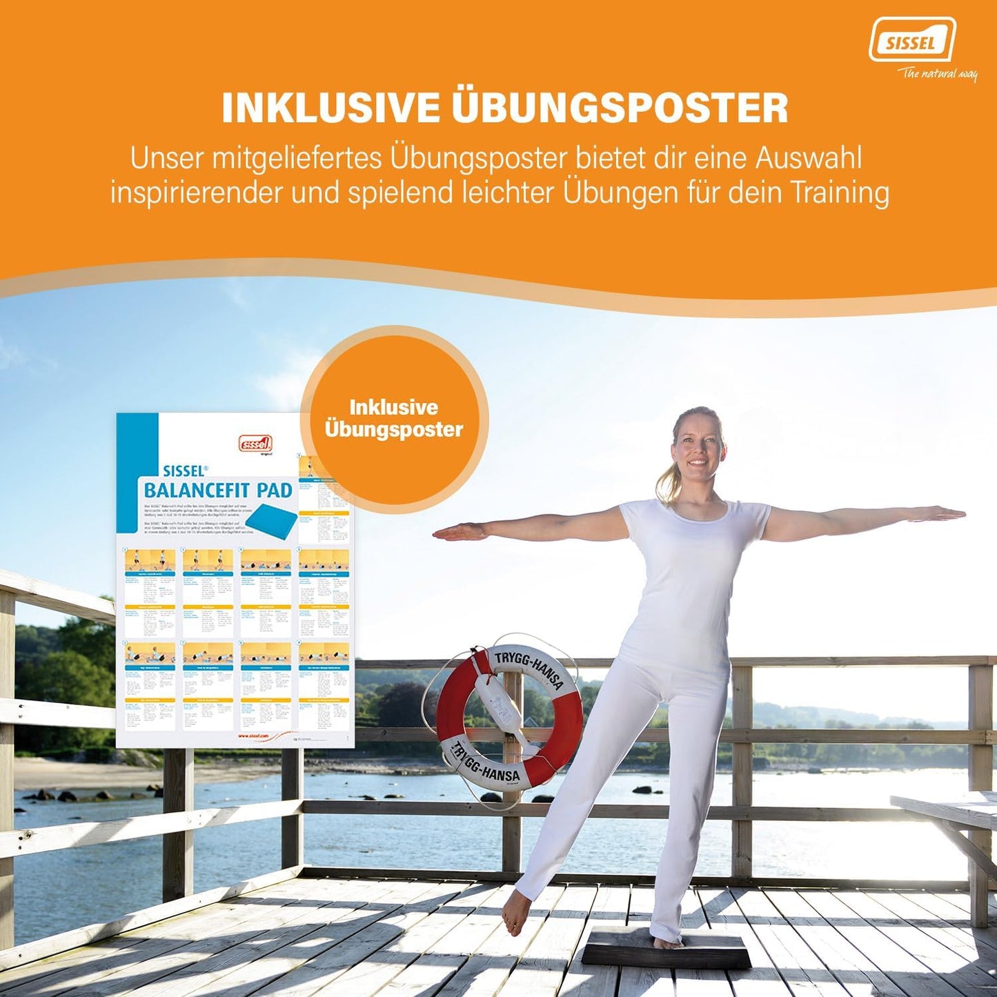 Balancefit Pad, Schwarz