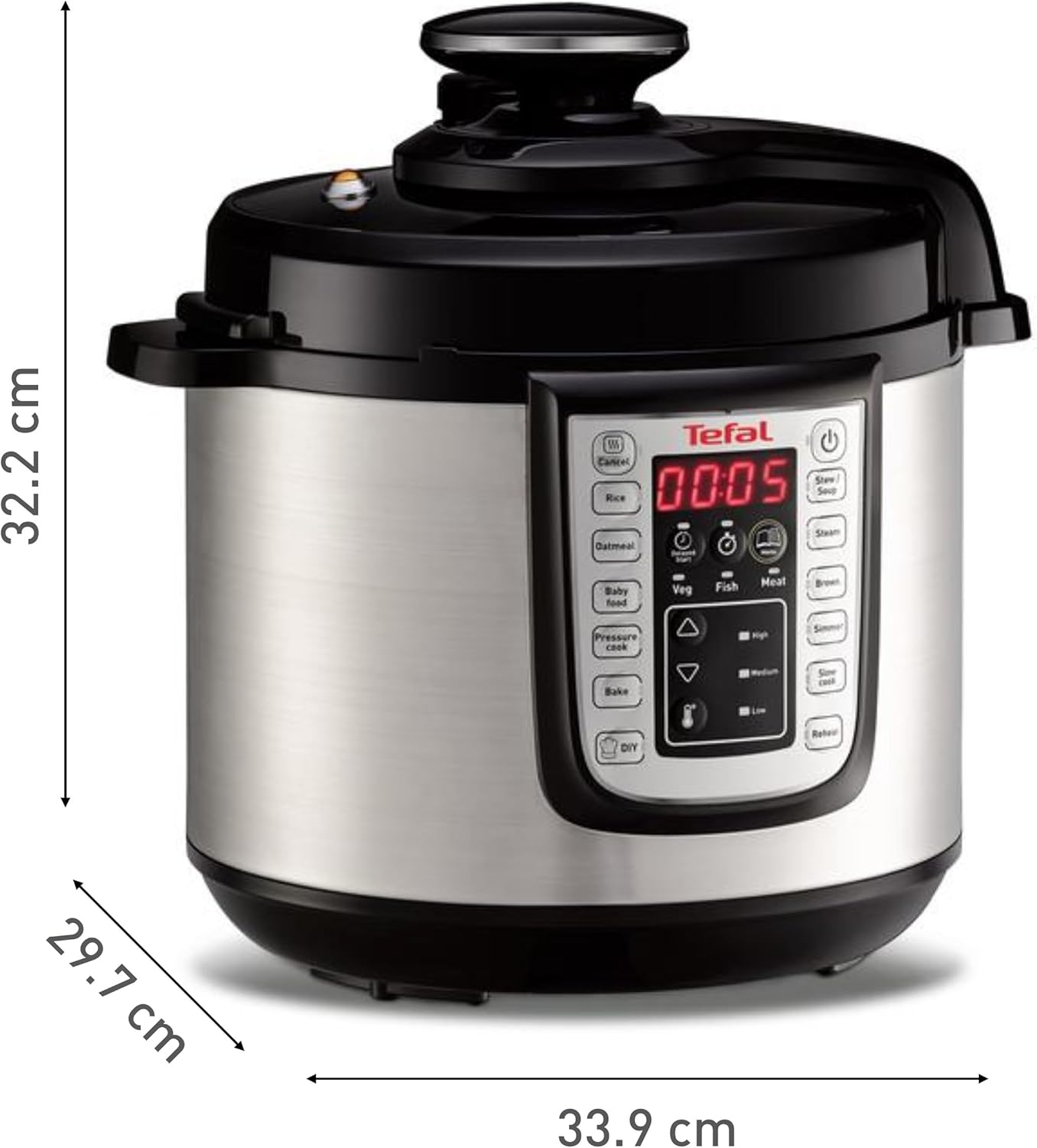 Fast & Delicious Multikocher mit 25 Programmen, CY505EF0, Neue Version