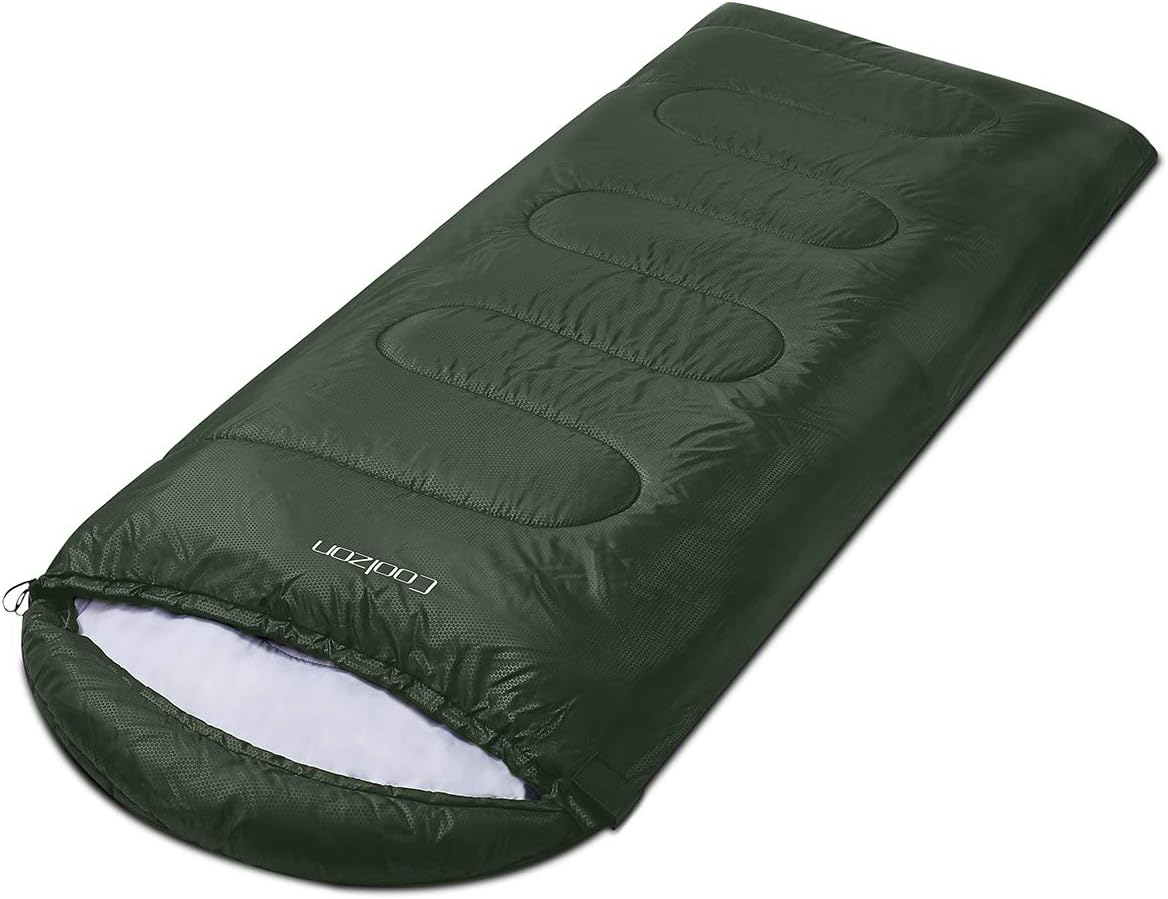 Wasserdichter Schlafsack für Erwachsene, grün