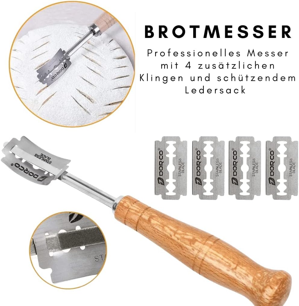 Brotbackset