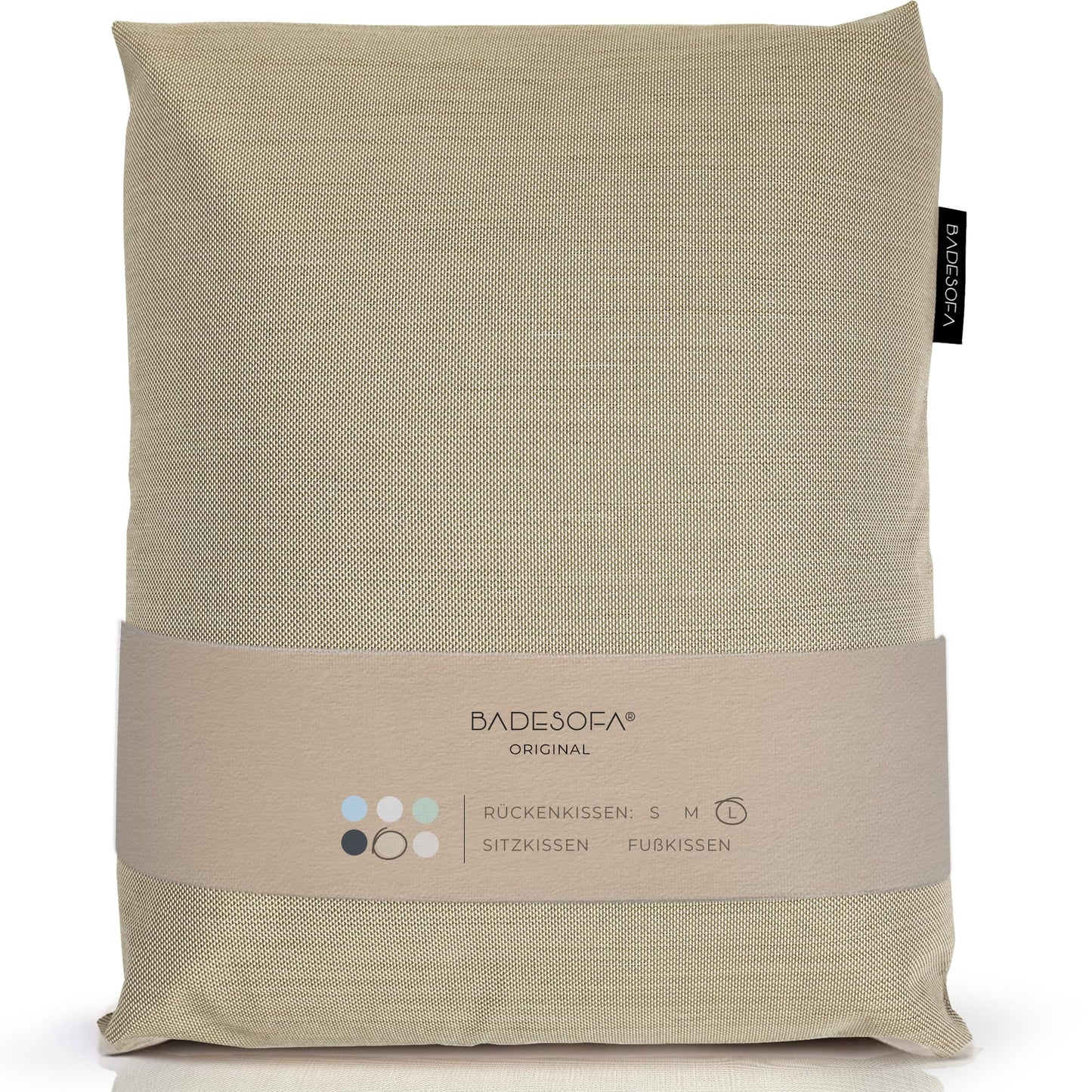 Badewannenkissen, Beige Large