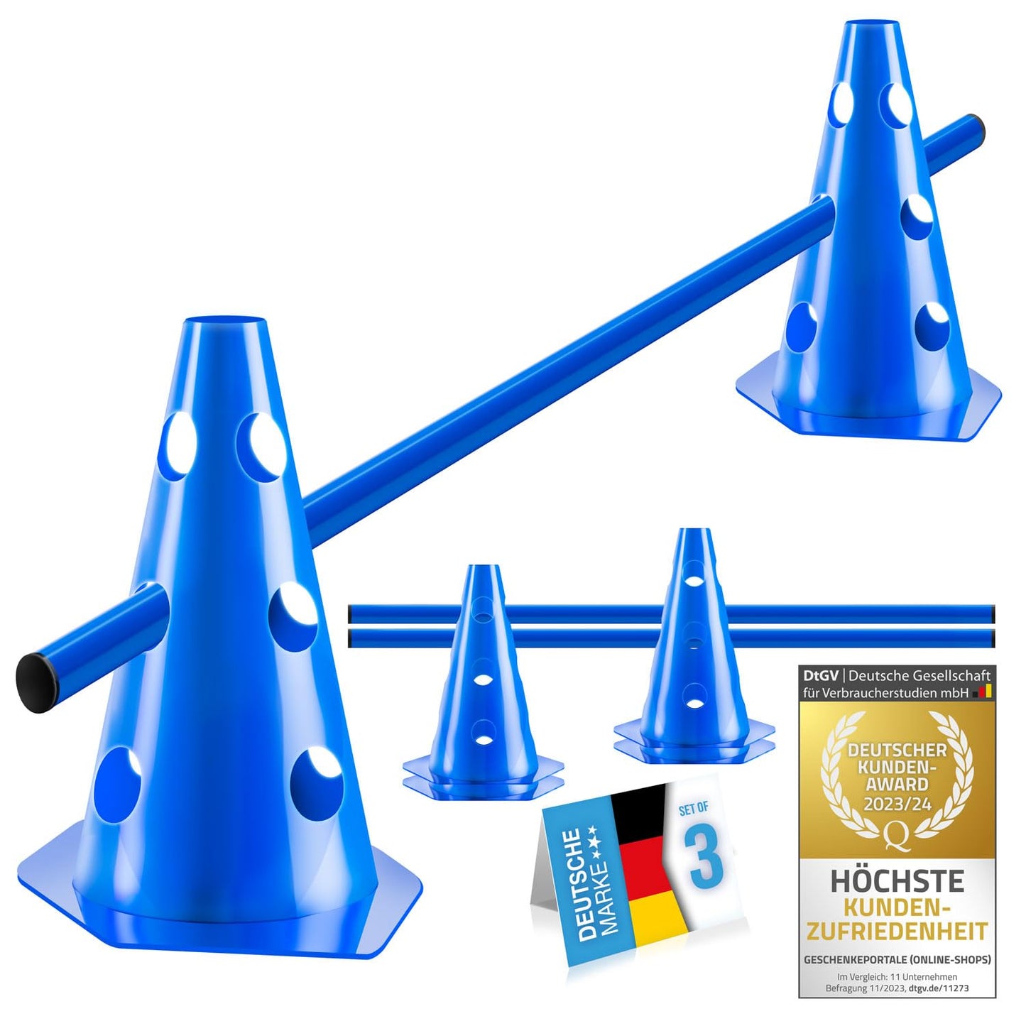Steckhürden-Trainingsset, 2 Sets