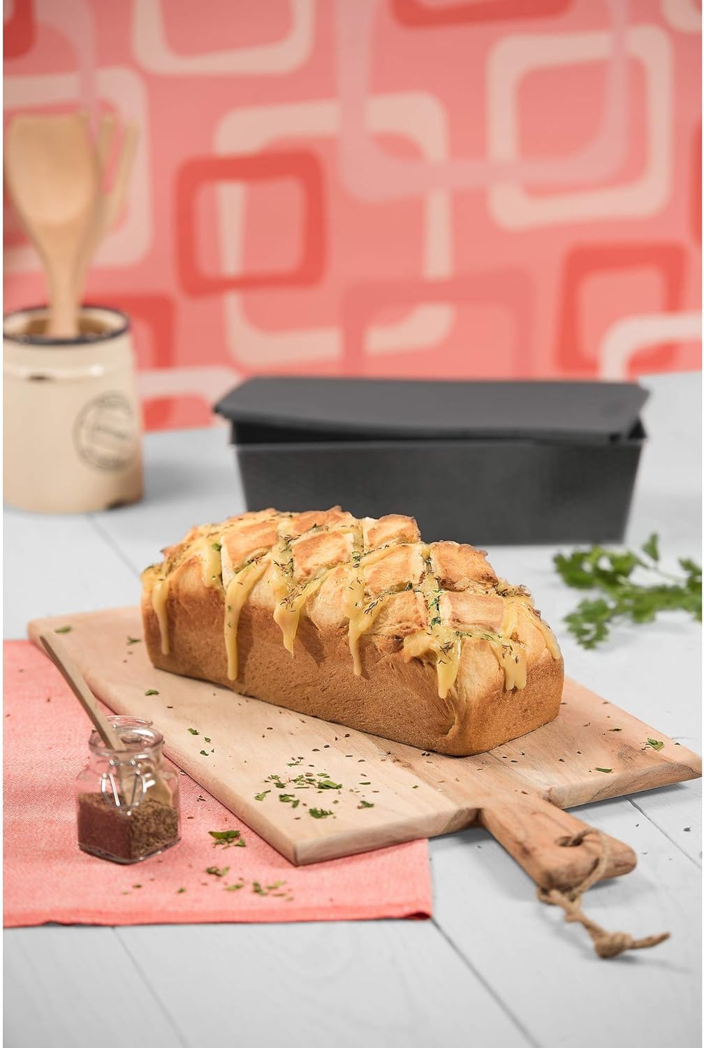 Brotbackfrom mit Deckel