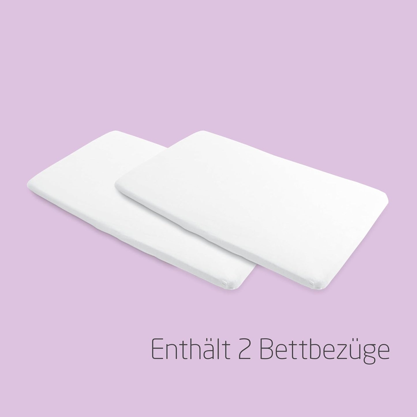 Spannbettlaken für Baby-Reisebett Iris2, Iris2 Bettlaken Weiss