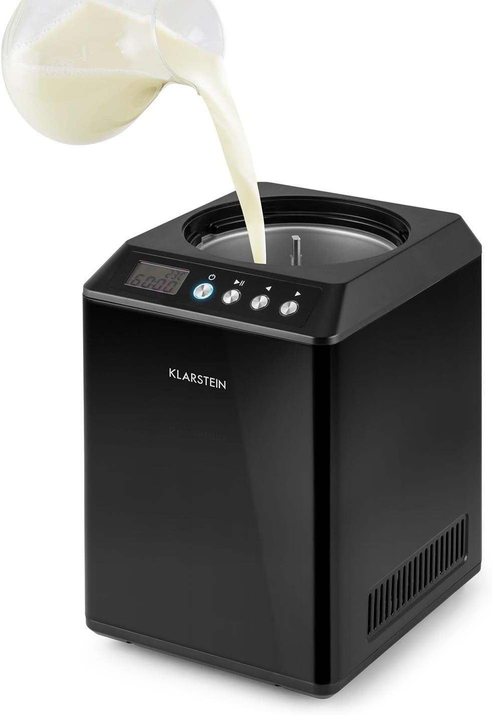 Vanilla Sky Family Eismaschine, 2.5 L / Schwarz