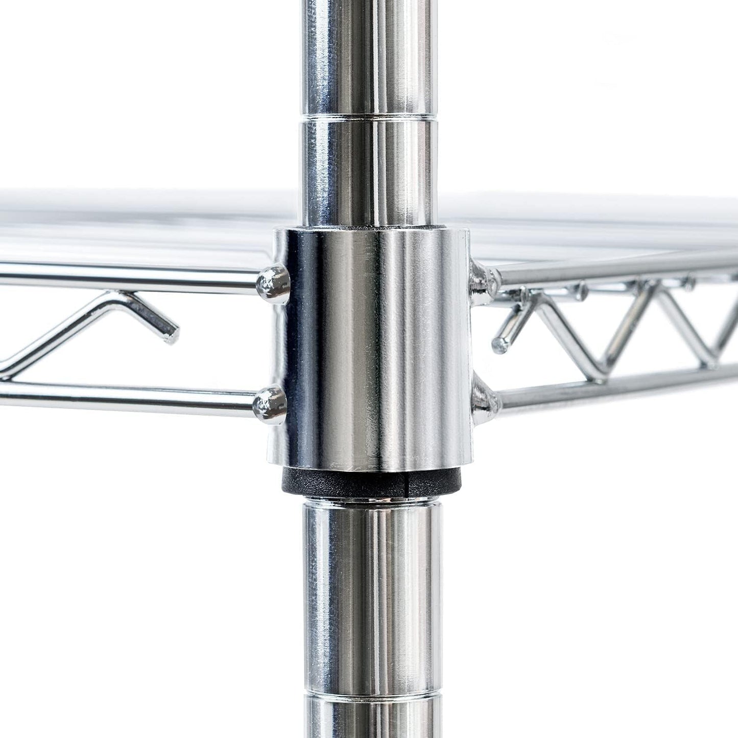 Stoffschrank Buffalo mit Rollen und Ablage, Grau
