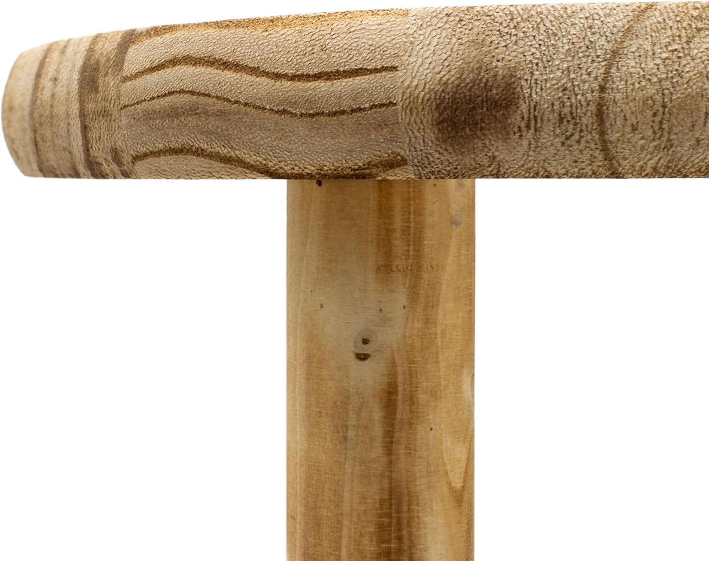 Blumenhocker 3er Set aus Holz (20/23/25 cm), 3er Set - je 1x 20 / 23 / 25 cm