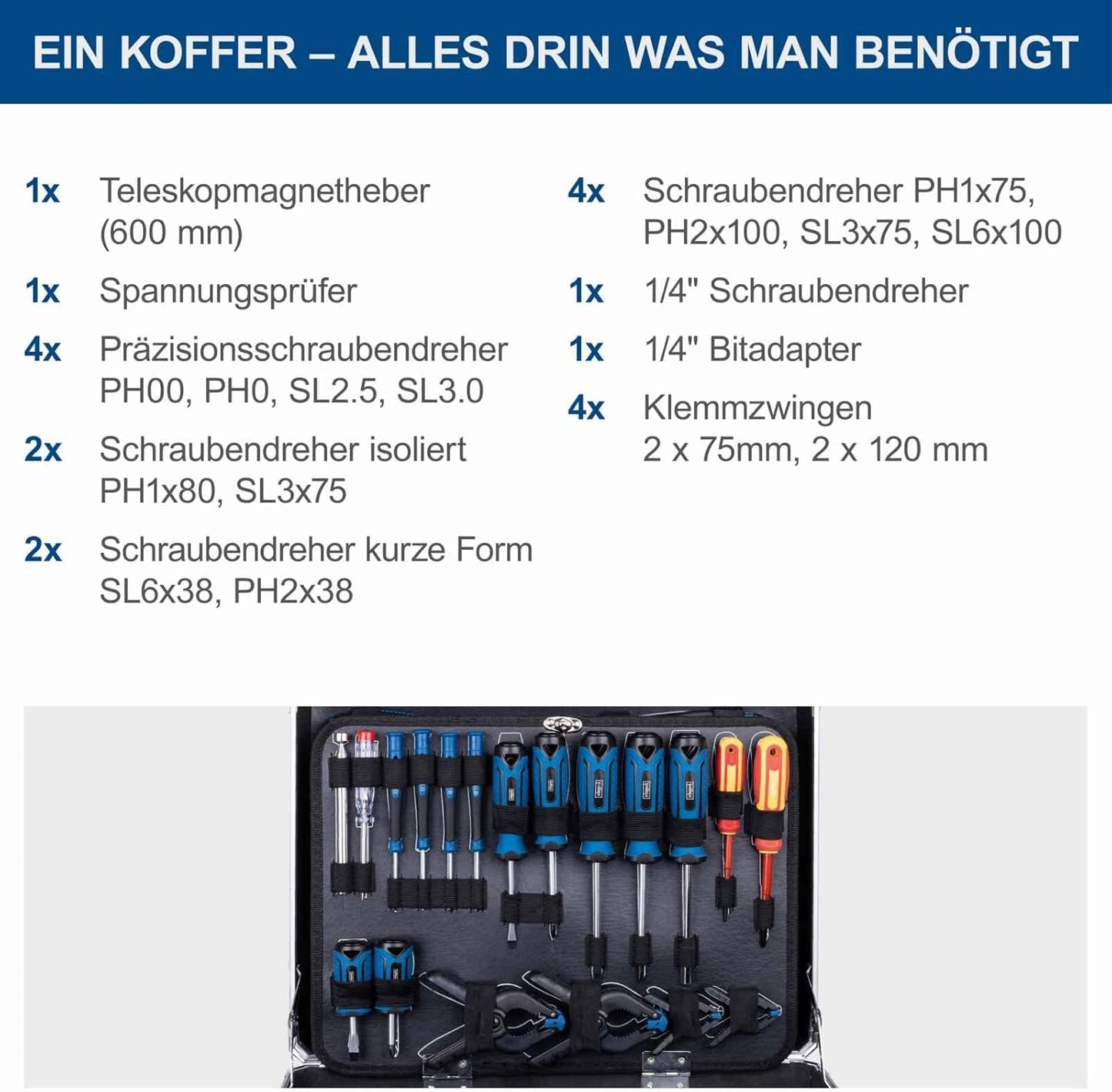 Werkzeugkoffer-Set TB200 (141-teilig), TB200 - 141-tlg