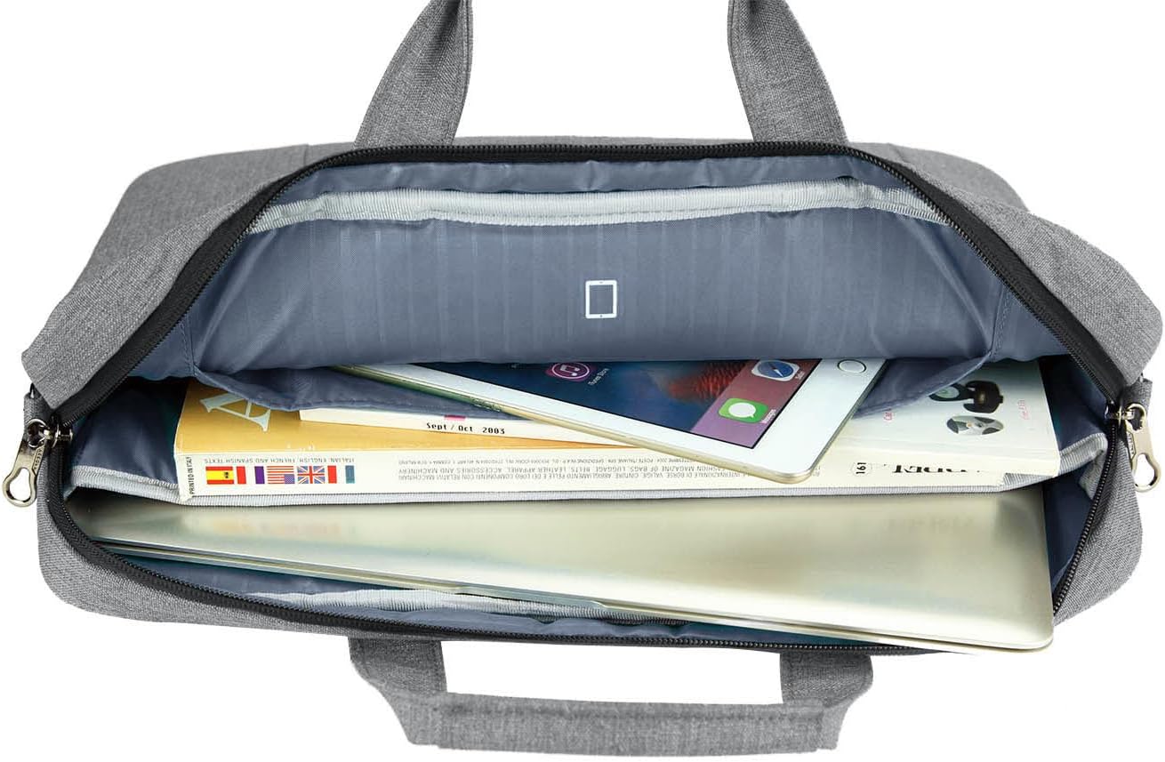 Laptop-Tasche, 15.6 Zoll, Grau 15,6 Zoll