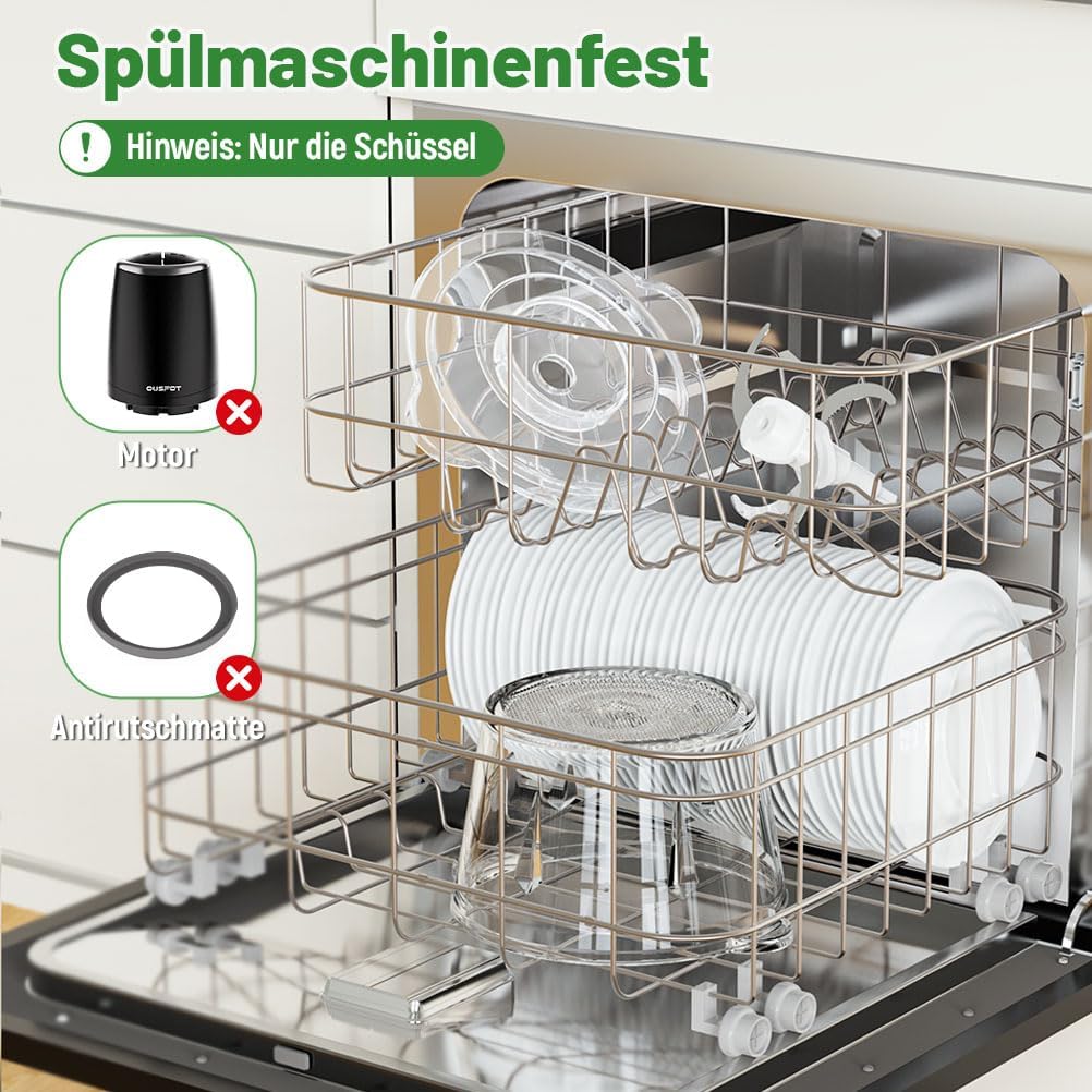 Elektrischer Multizerkleinerer, Schwarz