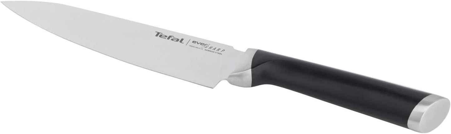 Eversharp Chef-Messer mit Messerschärfer, Eversharp Chef-Messer 16,5 cm + Messerschärfer