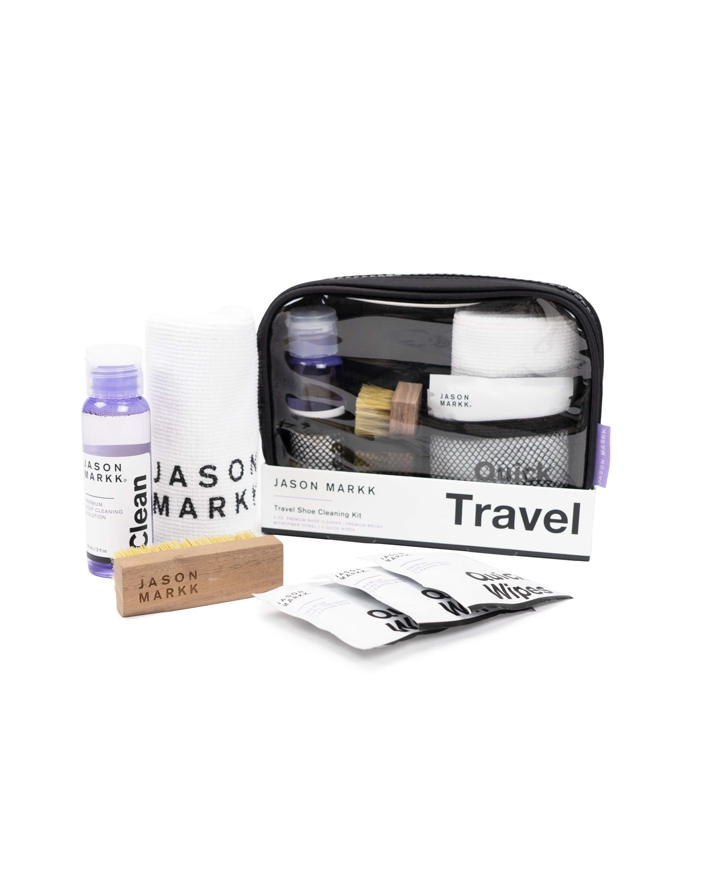 Reise-Schuhreinigungsset mit Premium-Zubehör, Reise-Set