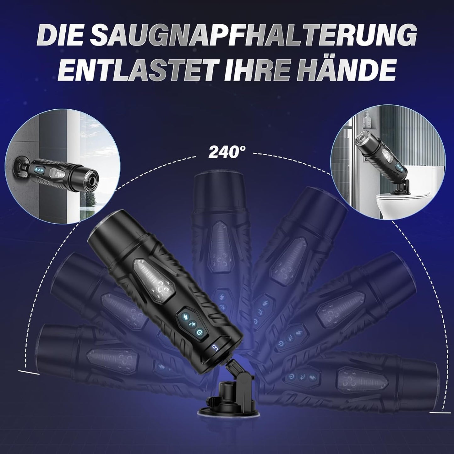 Masturbator mit App-Steuerung & 7 Modi