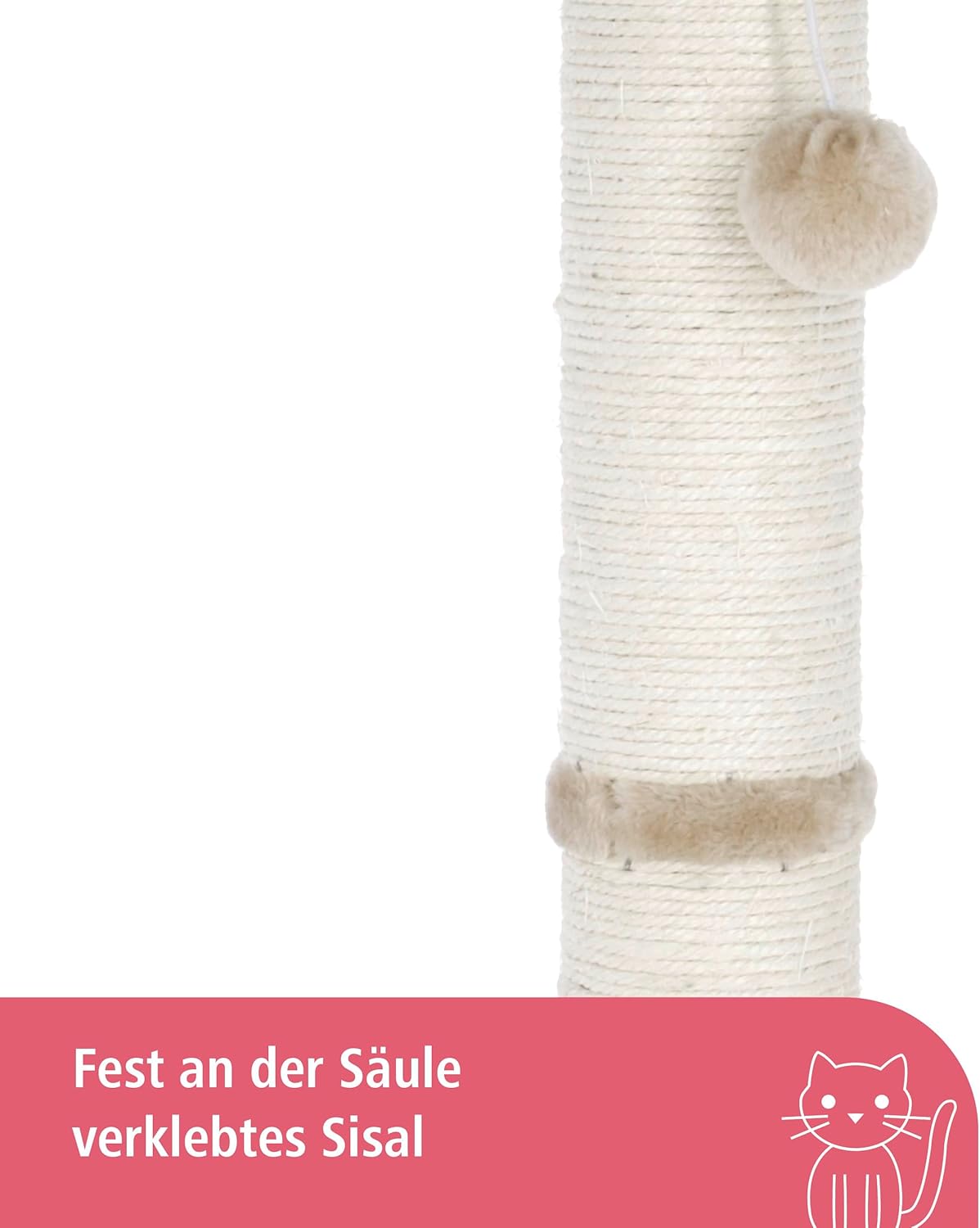 Kratzsäule Opal Maxi, Beige