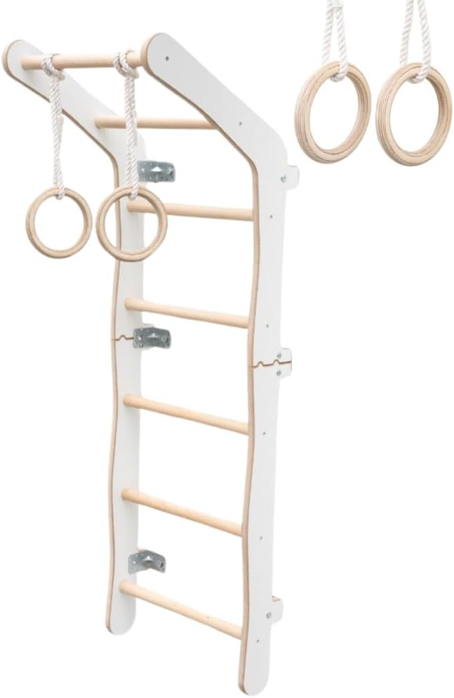 Indoor Klettergerüst mit Ringen für Kinder