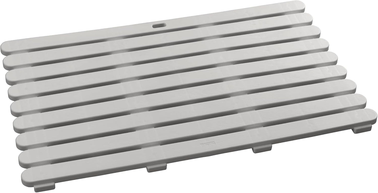 Baderost, rutschhemmend, 80x50 cm, Beige