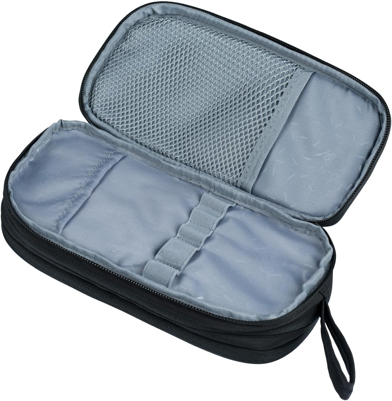 Schulrucksack-Set mit Laptopfach (3-teilig), Schwarz