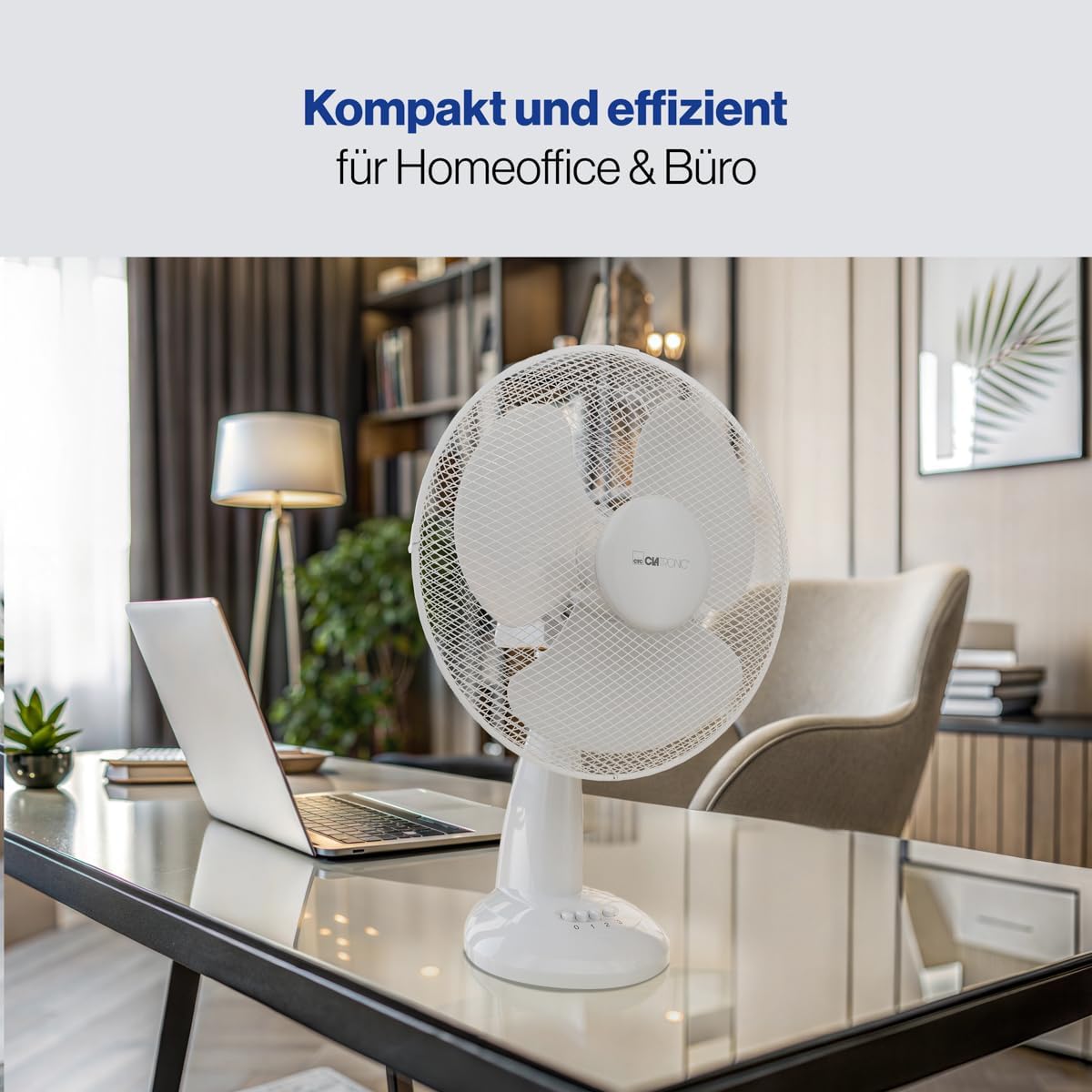 Tischventilator VL 3602, Weiss
