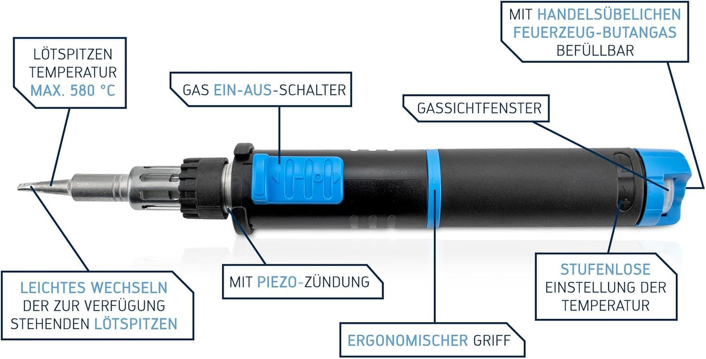 Gaslötset Independent 130, Profi Set M ; Single