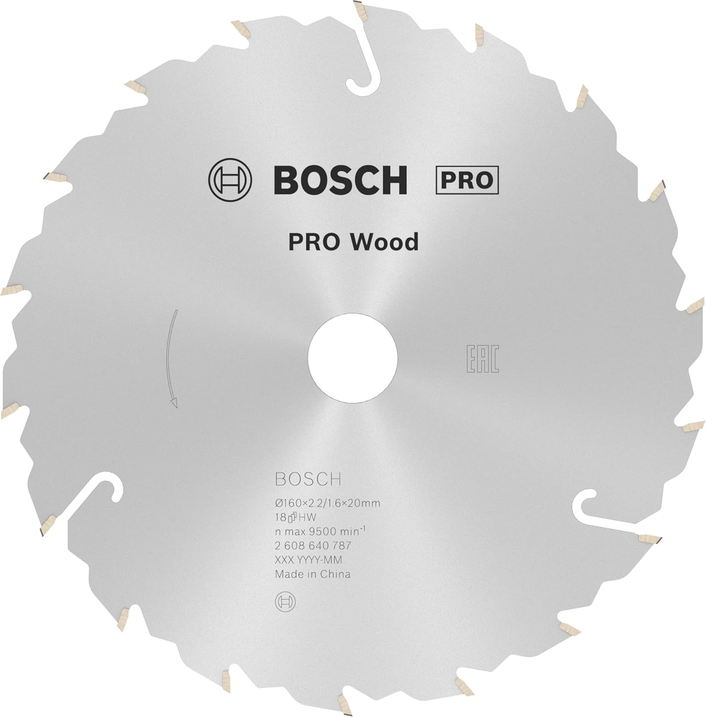Pro Wood Kreissägeblatt, 160 x 2.2/1.6 x 18 mm 18 Zähne