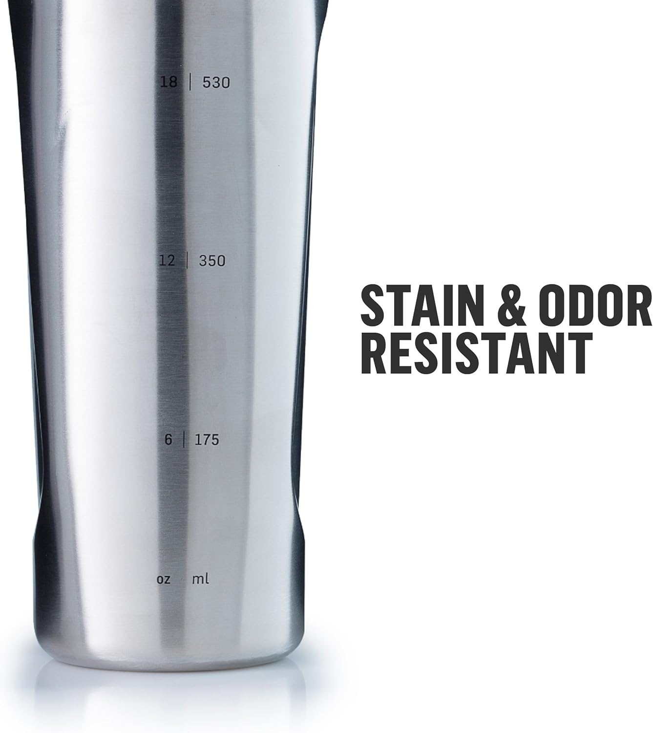 Radian Isolierter Shaker-Becher mit BlenderBall, Edelstahl - 770 ml Rosé Pink