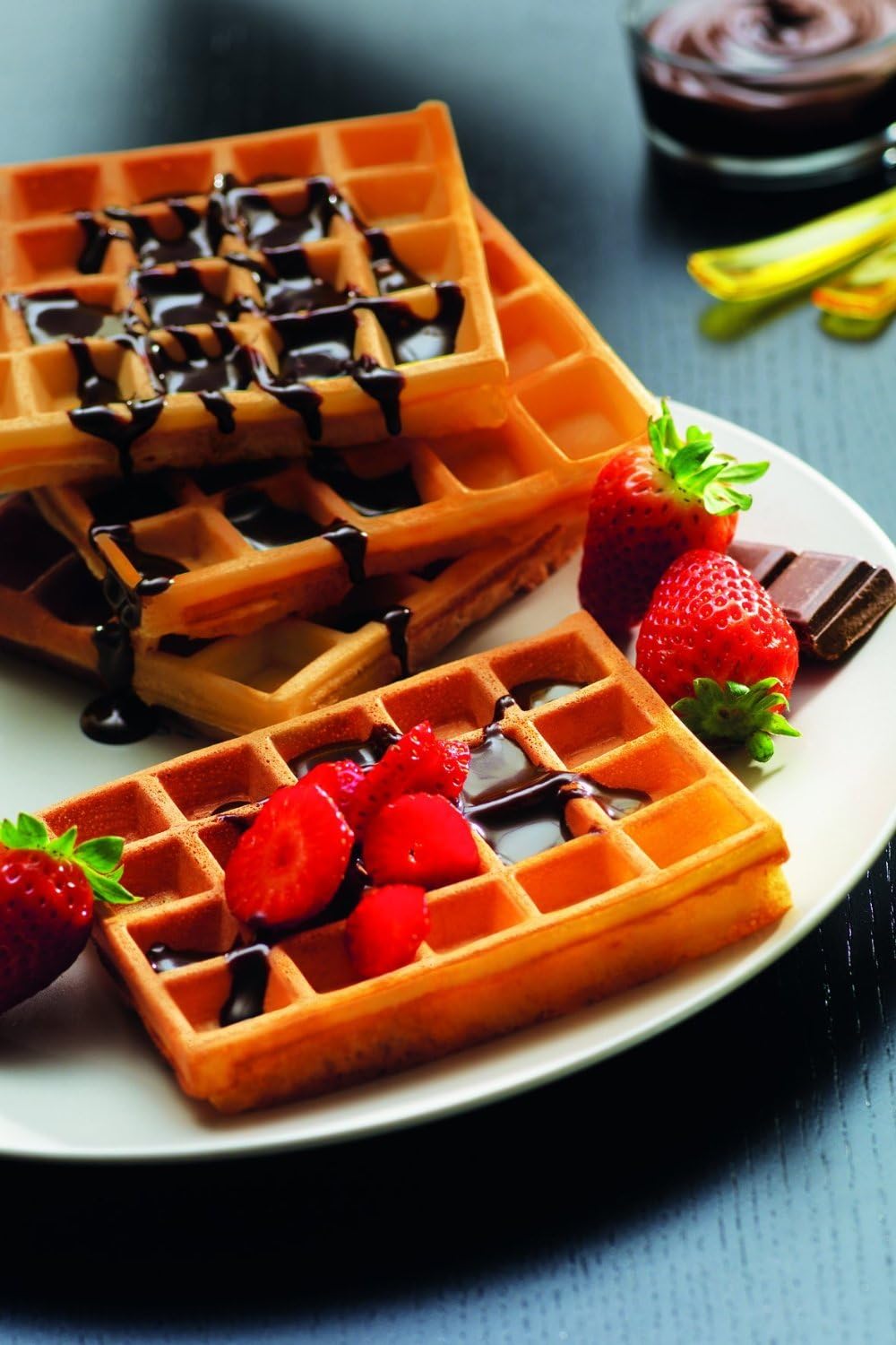 Waffelplatten-Set, Modern