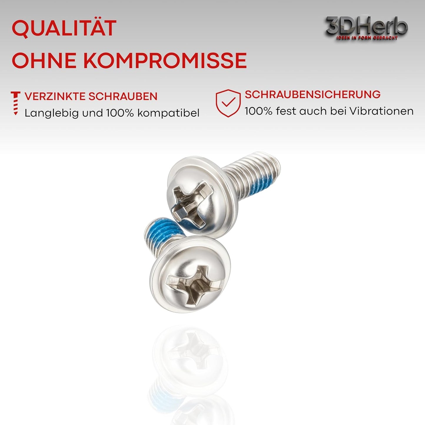 36er-Set Qualitätsklingen für Mähroboter ECOVACS Goat, 36x Klingen