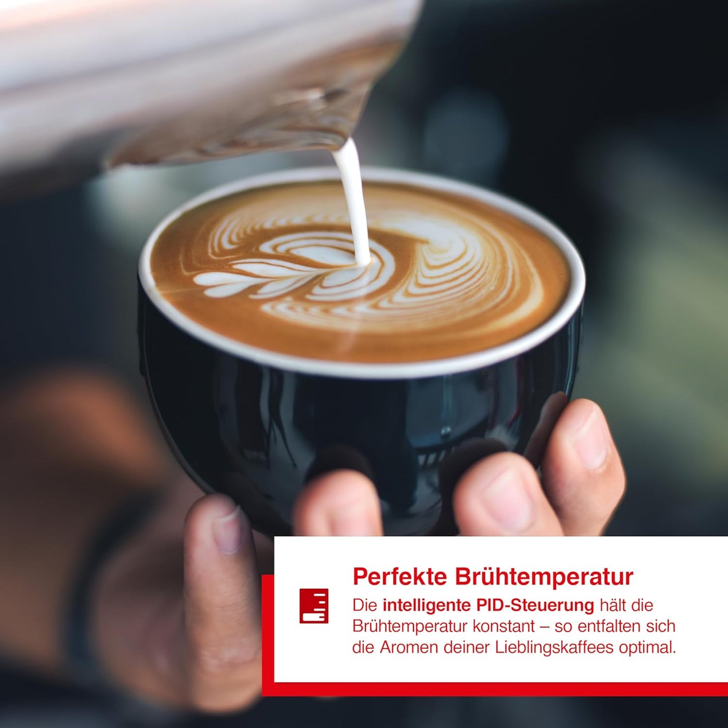 Barista Perfetta Plus (Typ 1170) Siebträgermaschine, Weiß