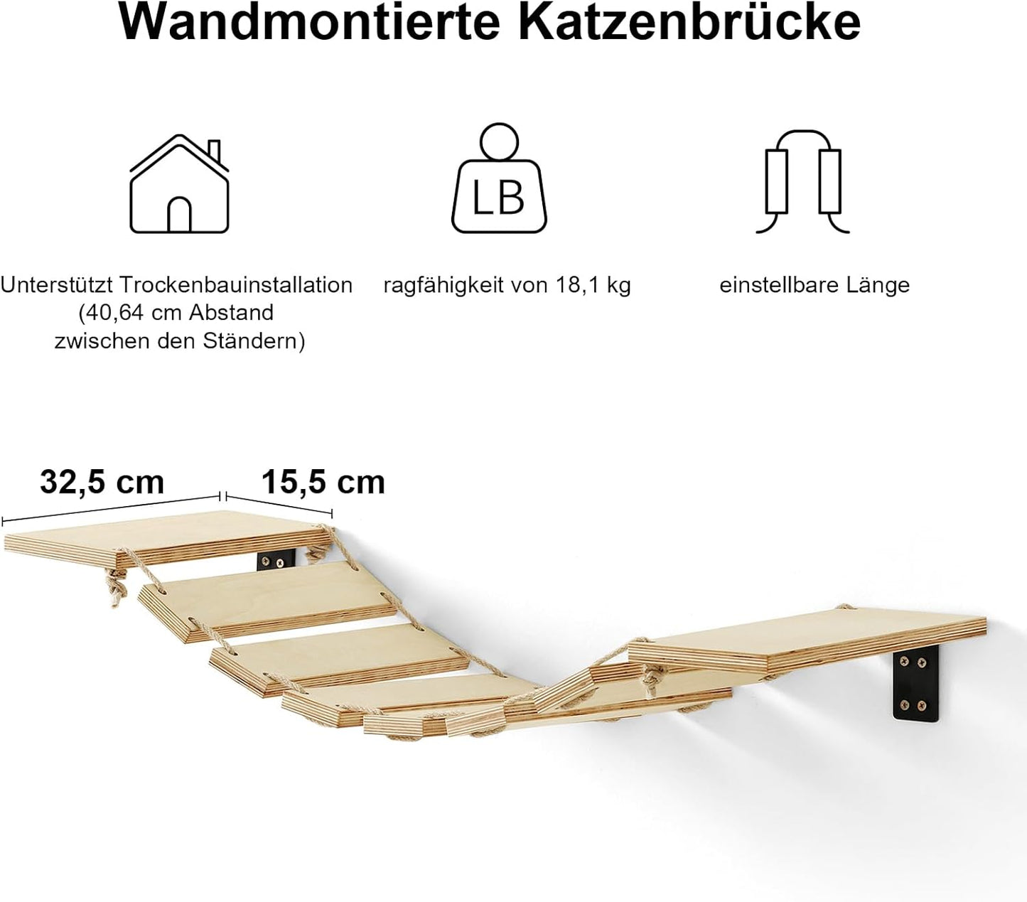Kletterwand für Katzen
