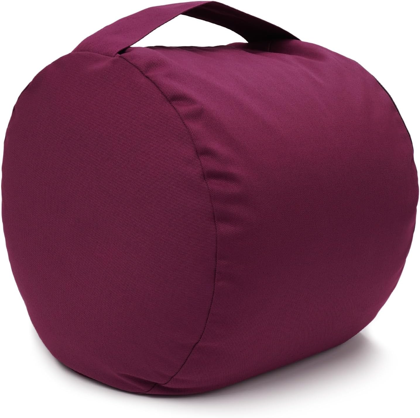 Ergonomisches Meditationskissen Rondo Big D, aubergine