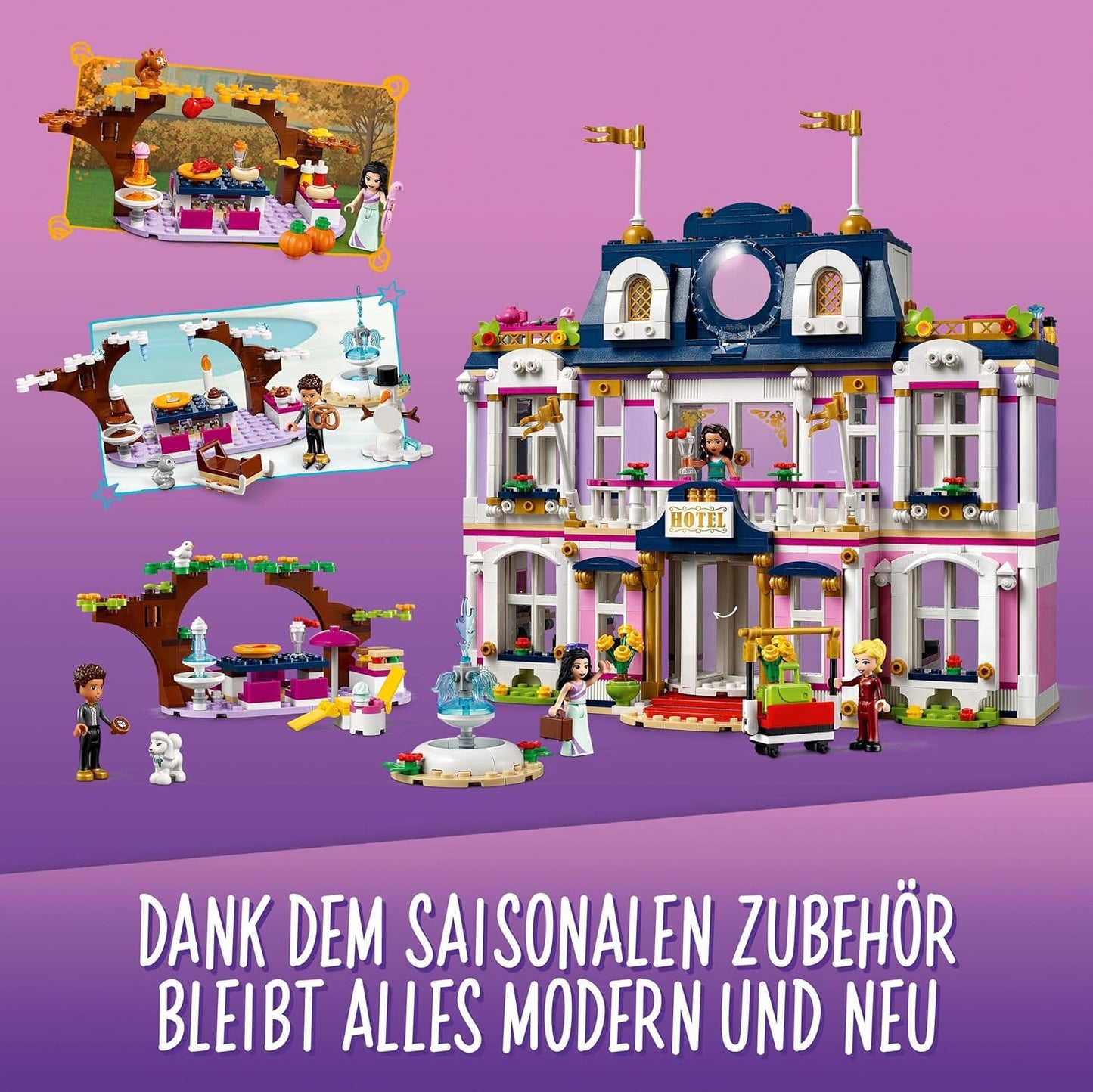 Heartlake City Hotel Bauset, Optimierte Verpackung Single