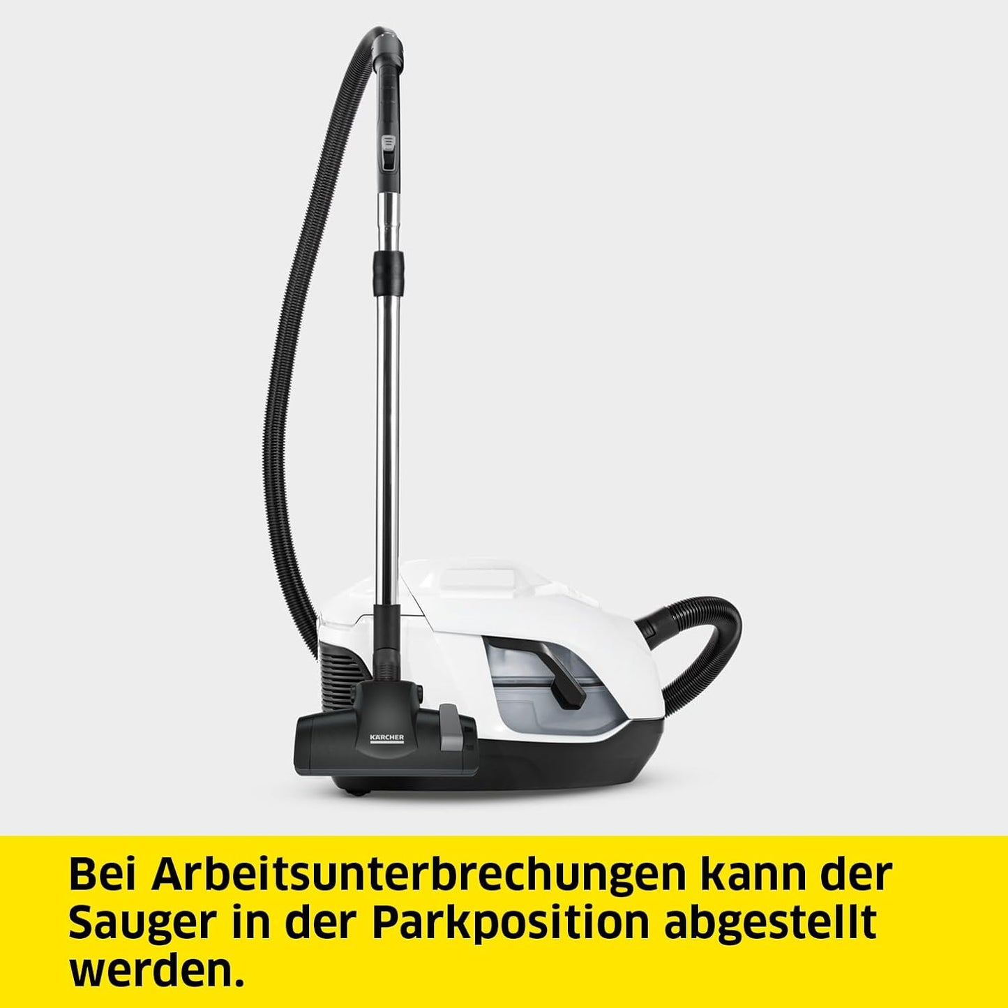 DS 6 Staubsauger mit Wasserfilter für Allergiker, Weiss