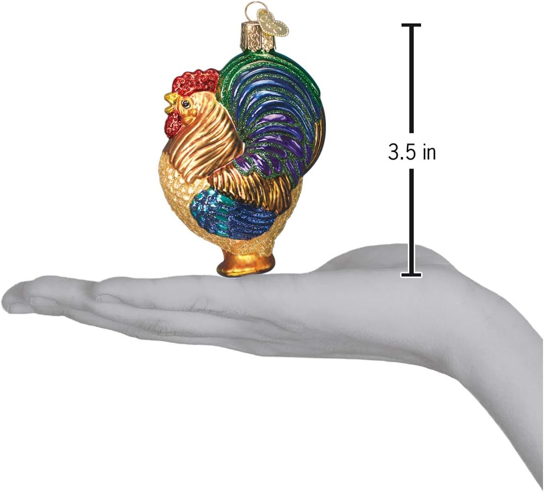 Hahn Glasornament, Hahn