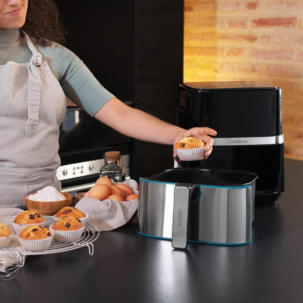 Heissluftfritteuse Full Inox, Inoxblack | Zubehör Full Pro